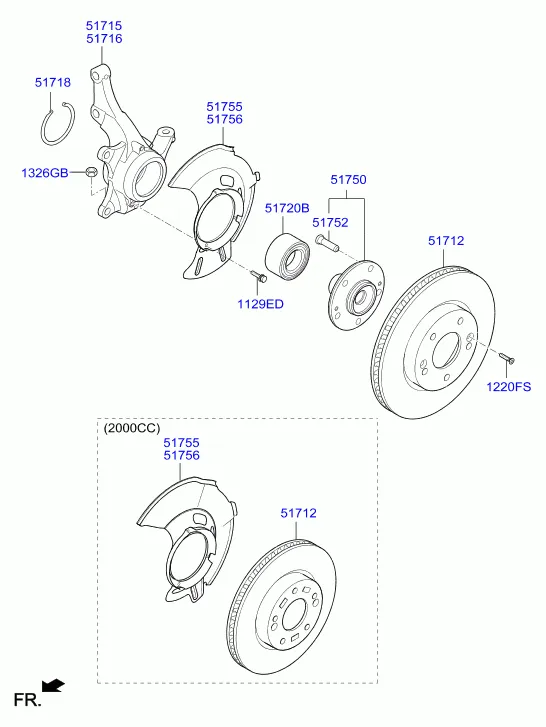 передний мост