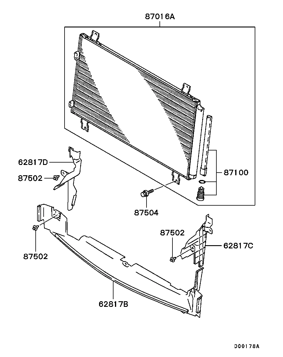 ОТОПЛ., КОНДИЦ. И ВЕНТИЛЯЦИЯ - ТРУБКИ КОНДЕНСОРА
