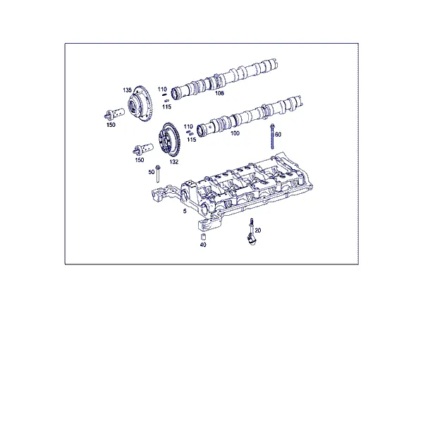 КОРПУС ПОДШИПН. РАСПРЕДВАЛА И РАСПРЕДВАЛ