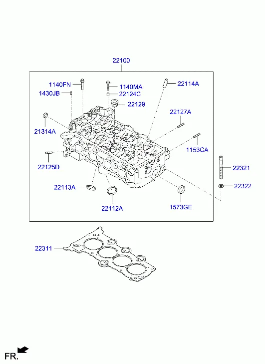 ГОЛОВКА БЛОКА ЦИЛИНДРОВ