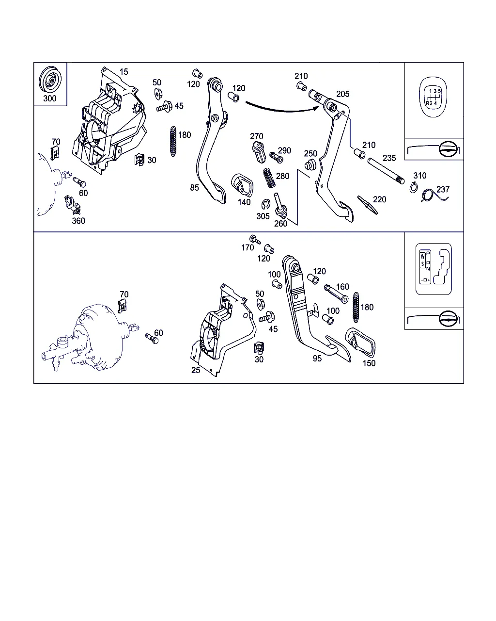 ПЕДАЛЬНЫЙ УЗЕЛ С ПОДШИПНИКАМИ