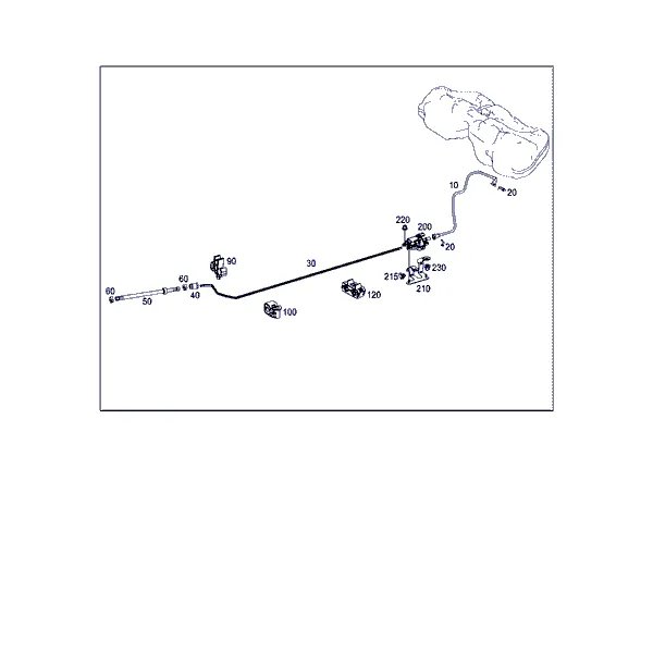 ТОПЛИВОПРОВОДЫ, А/М С БЕНЗ. ДВИГАТЕЛЯМИ