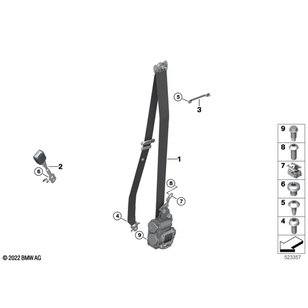 Ремень безопасности REMA Пд