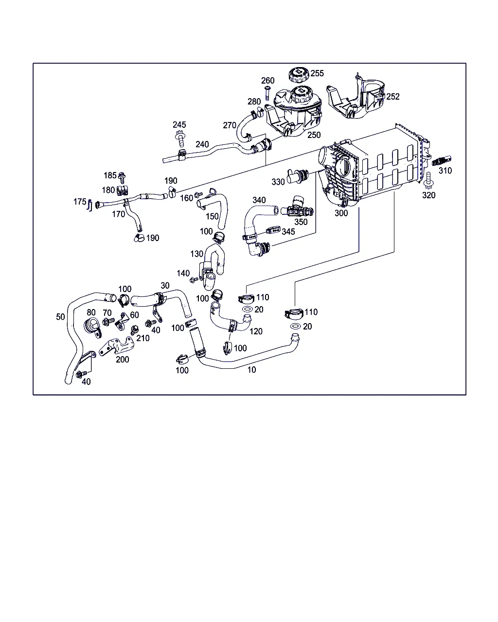 ОХЛАДИТЕЛЬ НАДДУВ.ВОЗД. С КОНТУР.ОХЛАЖД.