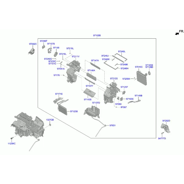 Климатическая установка - отопитель и вентилятор