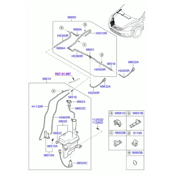 стеклоомыватель ветрового стекла