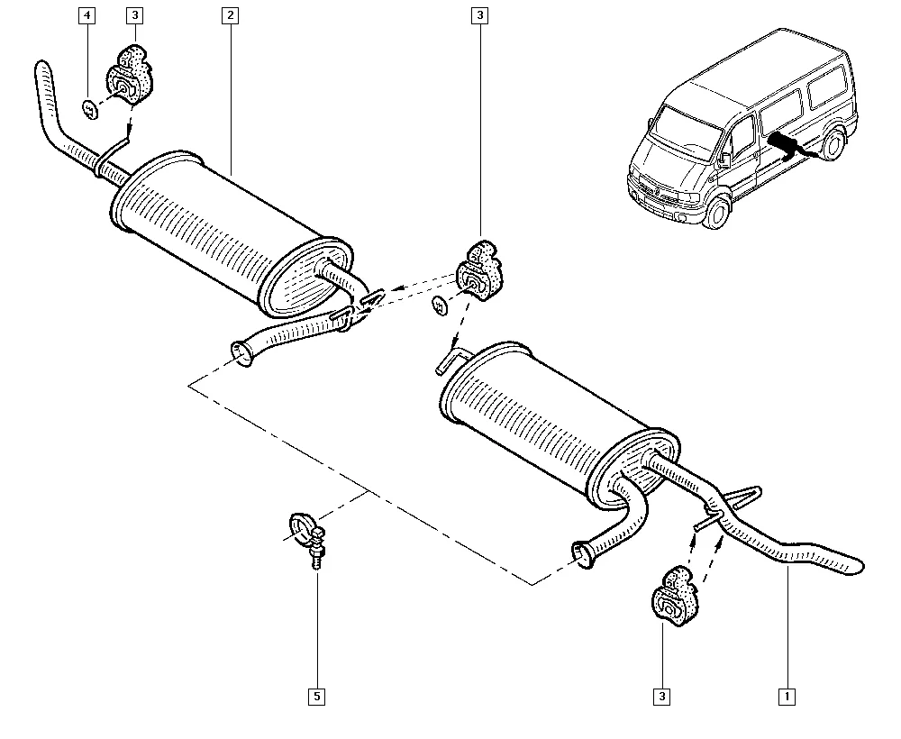 Система выпуска отработавших газов