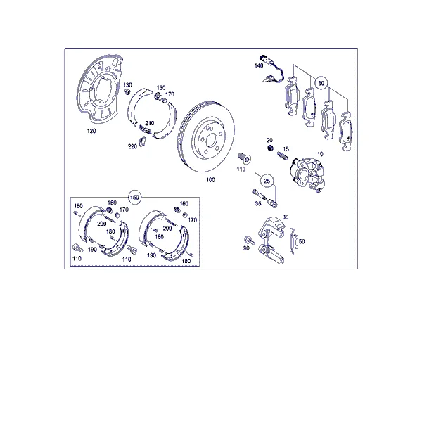 ТОРМОЗ ЗАДНЕГО КОЛЕСА