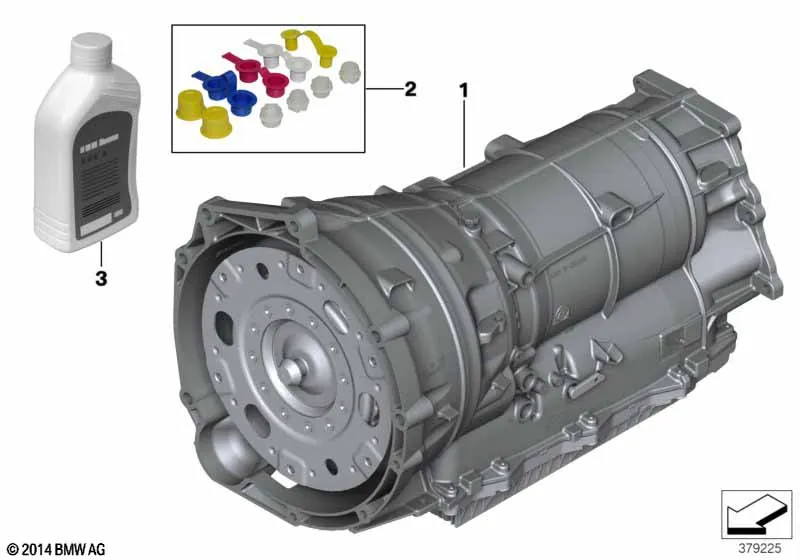 АКПП GA8HP75Z - привод на все колеса