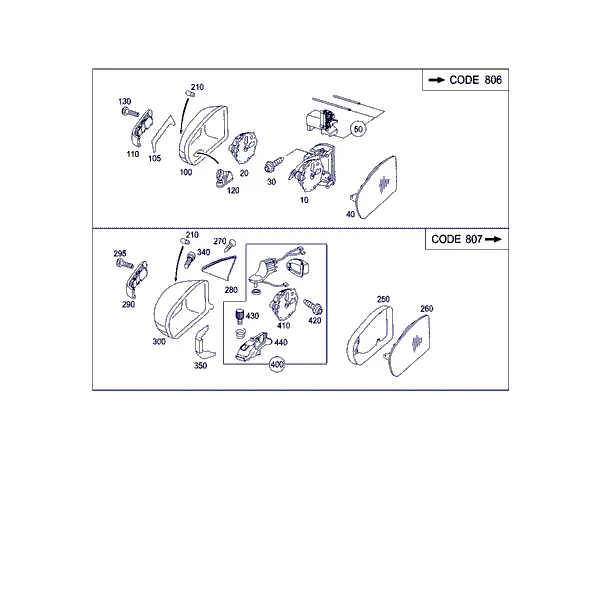 НАРУЖНОЕ ЗЕРКАЛО ЛЕВОЕ