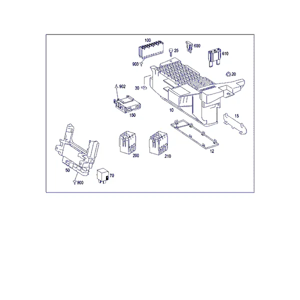 ГНЕЗДО ПРЕДОХРАНИТ. И РЕЛЕ