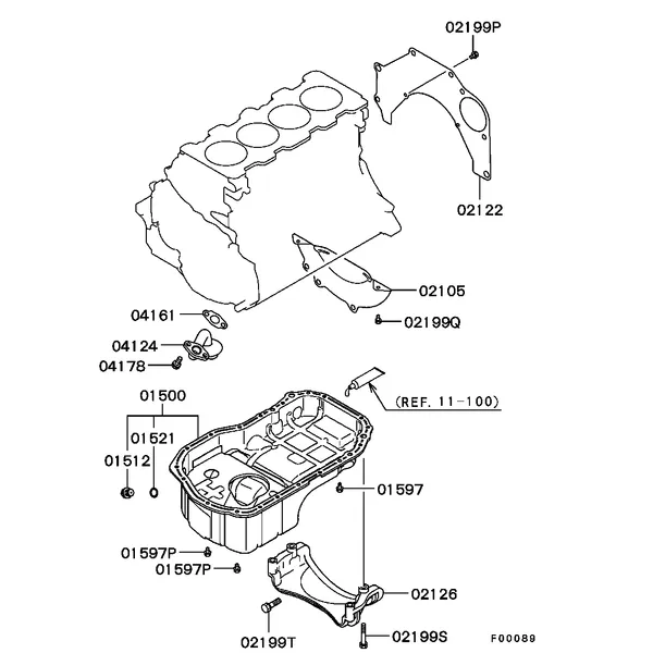 ДВИГАТЕЛЬ - КРЫШКА,ПЛАСТИНА КРЕПЛ.,ПОДДОН