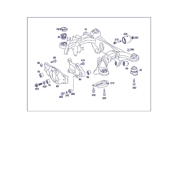 БАЛКА ЗАДНЕГО МОСТА