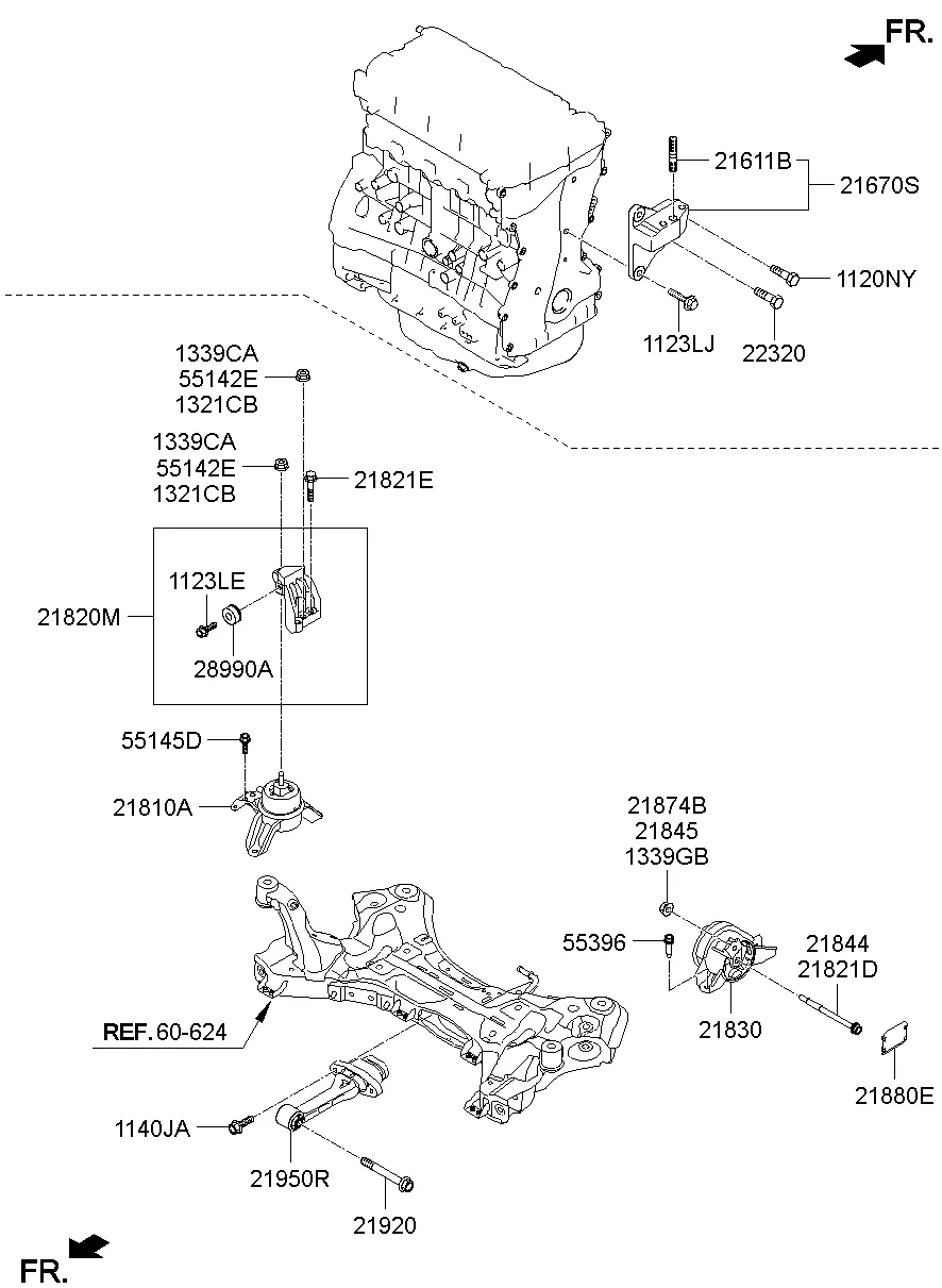 ENGINE & TRANSAXLE MOUNTING