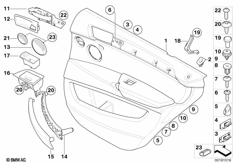 Обшивка двери Зд