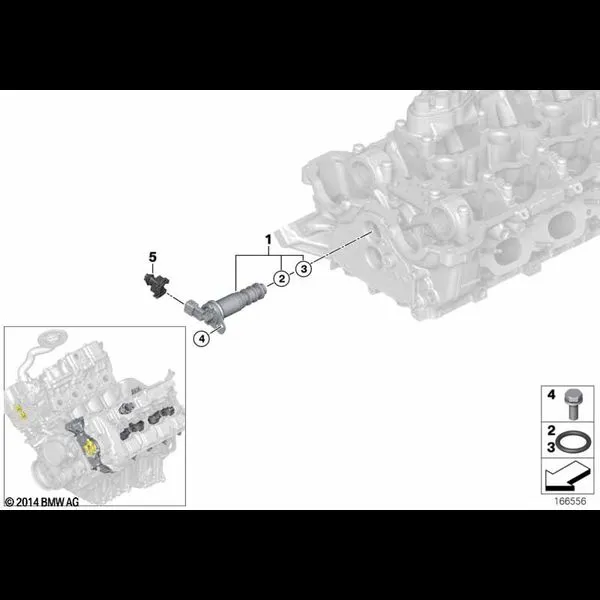 Головка бл.цил. - дополнит.эл.элементы