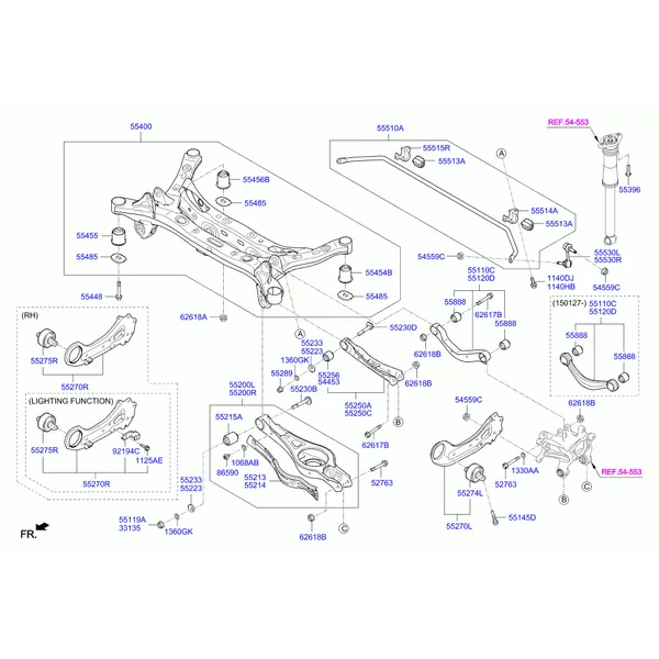 Рычаг задней подвески