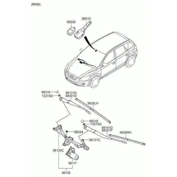 стеклоочиститель ветрового стекла