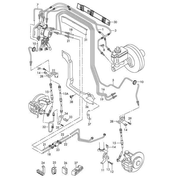 Тормозная трубка Тормозной шланг D >> - 01.07.2013