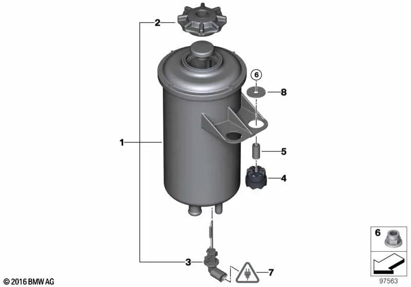 Масляный бачок Adaptive Drive