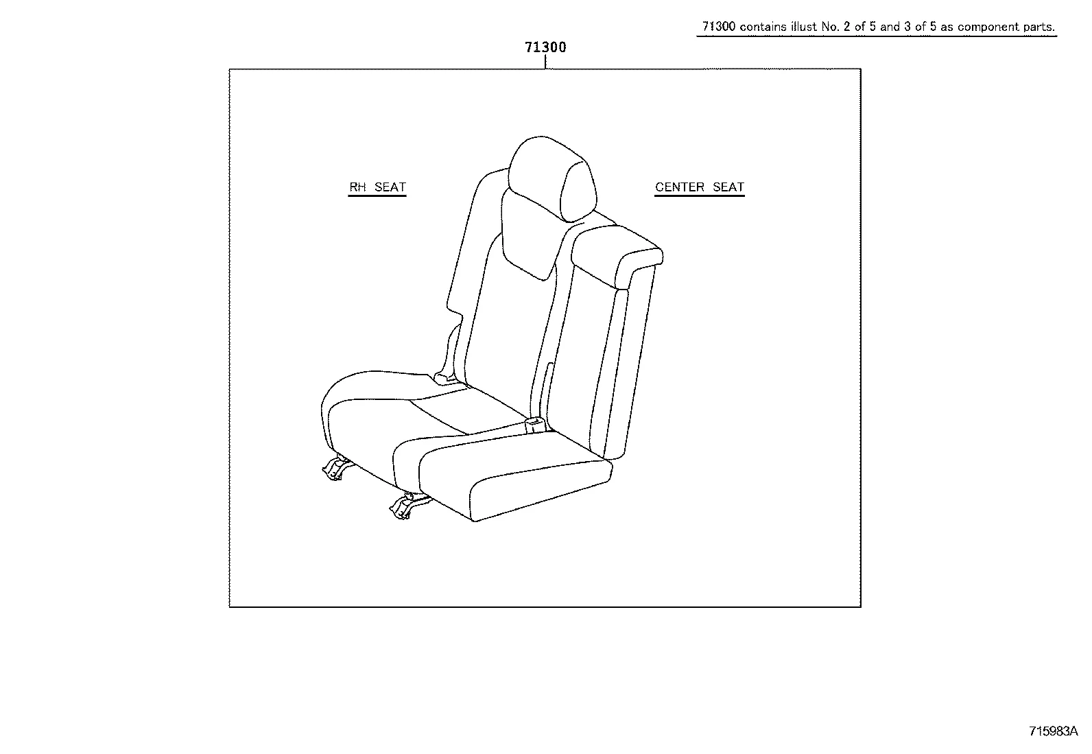 REAR SEAT & SEAT TRACK