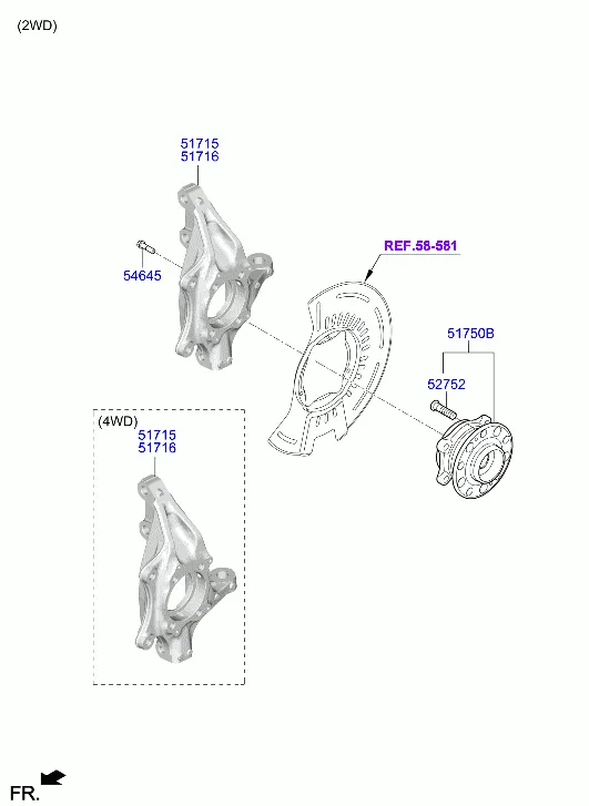 передний мост