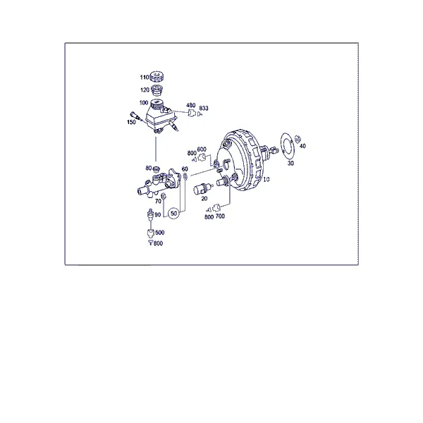 УСИЛИТЕЛЬ ТОРМОЗНОГО ПРИВОДА