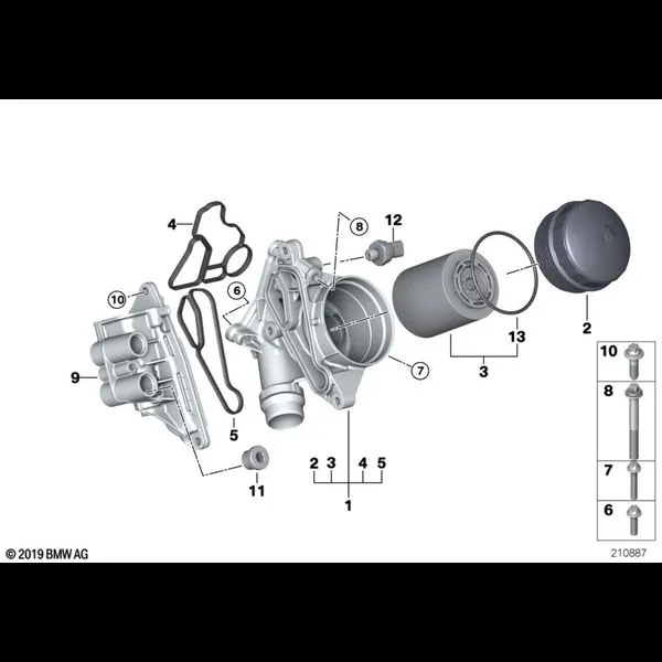 Смазочная система-масляный фильтр