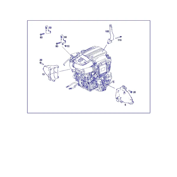 КРОНШТЕЙН ОПОРЫ ДВИГ. И НАВЕСНЫЕ ДЕТАЛИ