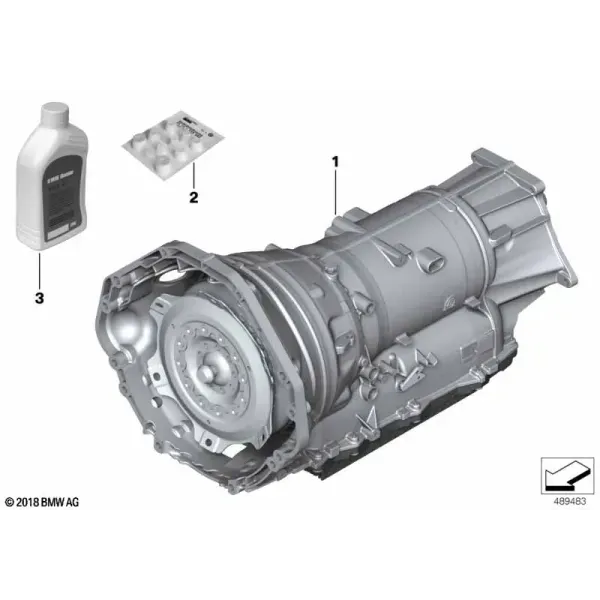 АКПП GA8HP76X полноприводная