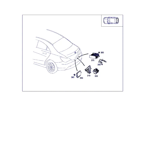 БЛОКИ УПРАВЛЕНИЯ И РЕЛЕ В БАГАЖНИКЕ