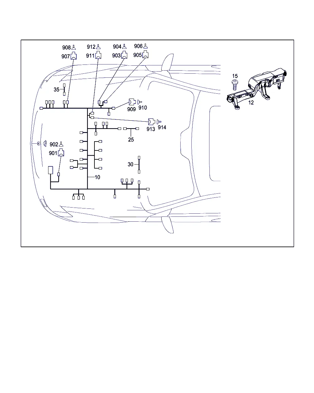 ЖГУТ ЭЛЕКТРОПРОВОДКИ ДВИГАТЕЛЯ