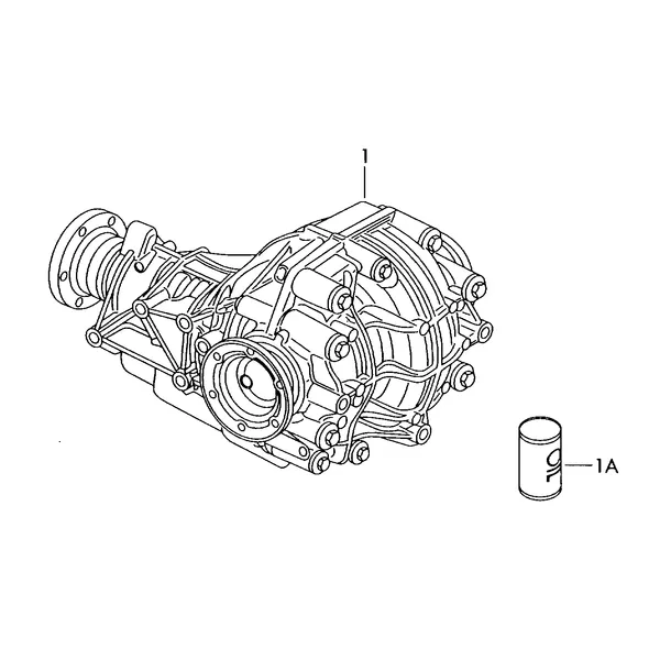 Главная передача заднего моста