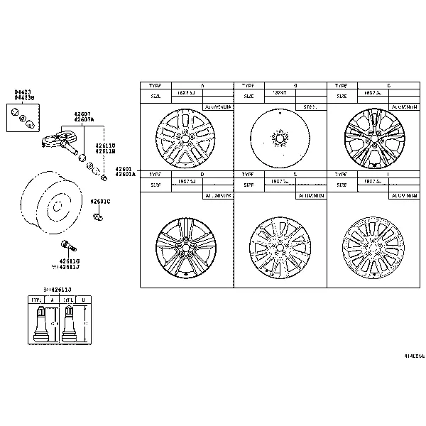 DISC WHEEL & WHEEL CAP