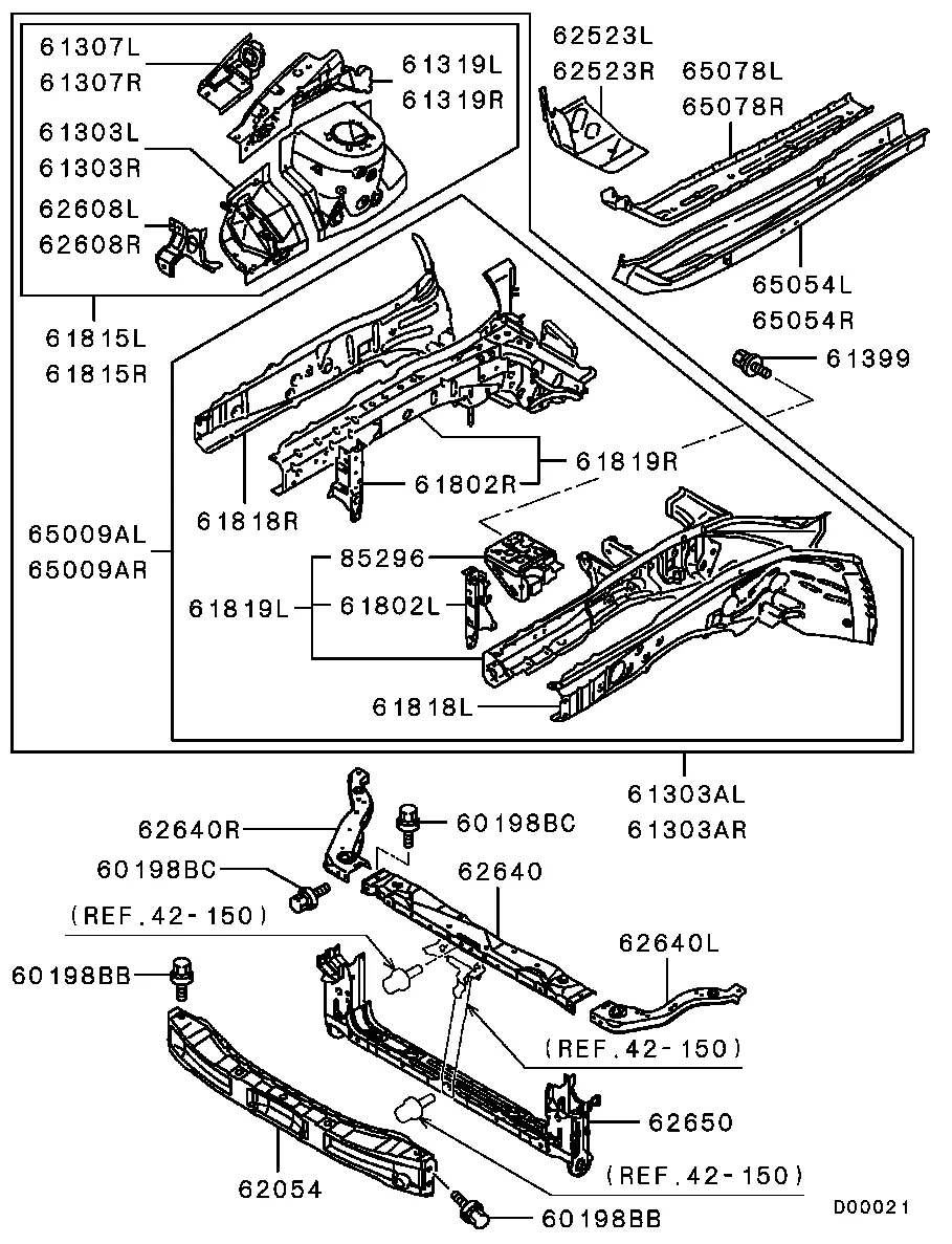 КУЗОВ - ПЕРЕДНЯЯ ПАНЕЛЬ