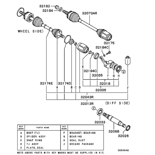 ПЕРЕДНИЙ МОСТ - ПРИВОДНЫЕ ВАЛЫ ПЕРЕДНЕГО МОСТА