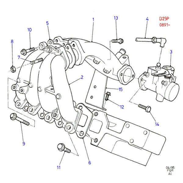 Впускн.коллект.и корп.дросс.засл., Diesel (AI)