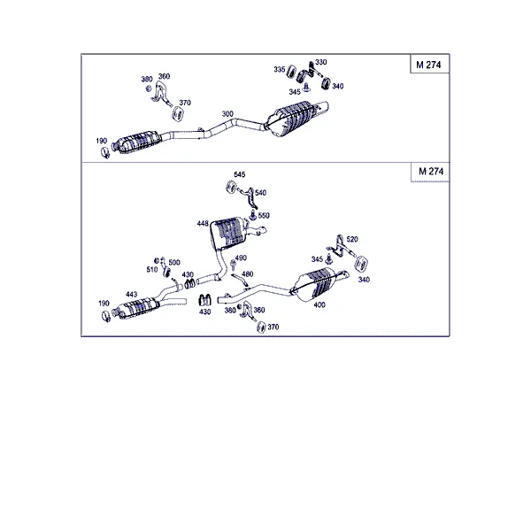 СИСТЕМА ВЫПУСКА ОГ ДЛЯ 4-ЦИЛ.БЕНЗ.АВТО- МОБИЛЕЙ