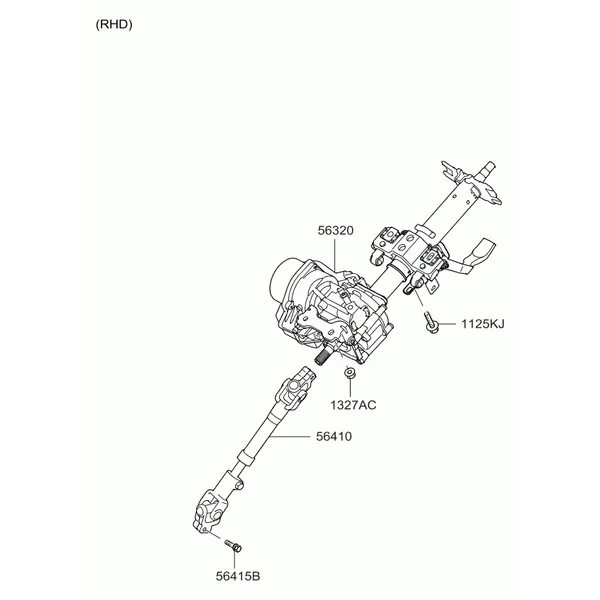 Рулевая колонка и вал