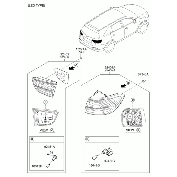 задняя фара