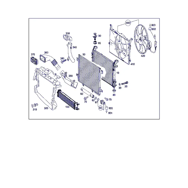 РАДИАТОР, КРЕПЛЕНИЕ И ОБЛИЦОВКА