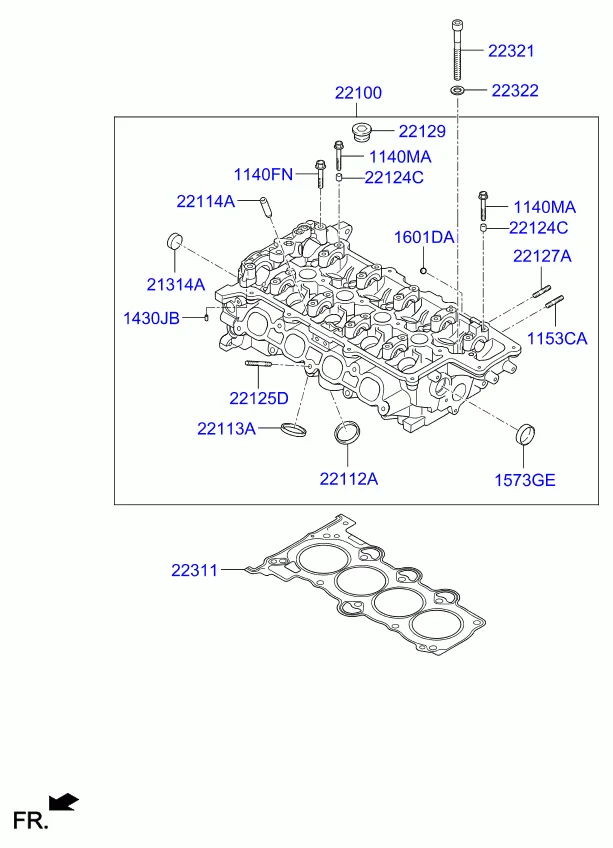 ГОЛОВКА БЛОКА ЦИЛИНДРОВ