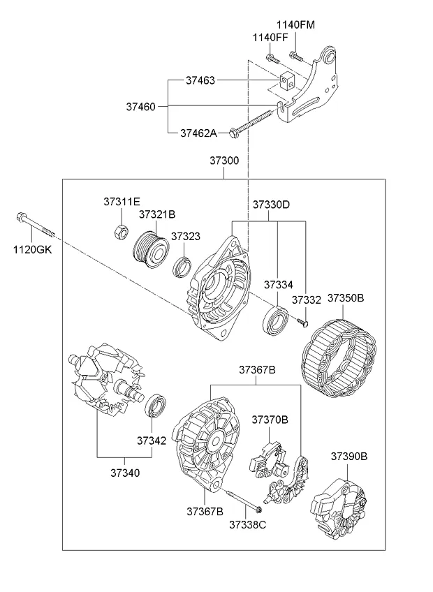 генератор в сборе