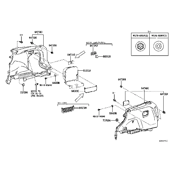 DECK BOARD & DECK TRIM COVER