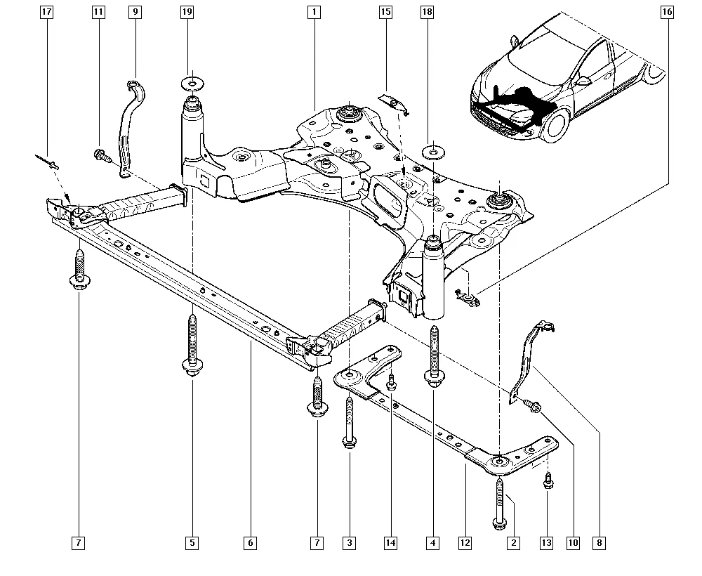 Передняя подвеска