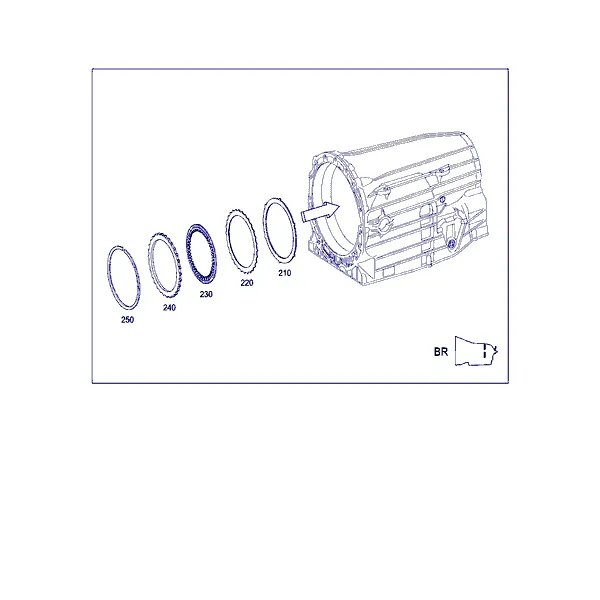 МНОГОДИС.ТОР.МУФ.B2,МНОГОДИС.ТОР.МУФ.B3 , ДИСК СТОЯНОЧНОЙ БЛОКИРОВКИ