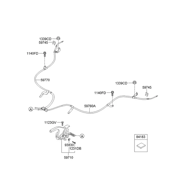 система стояночного тормоза