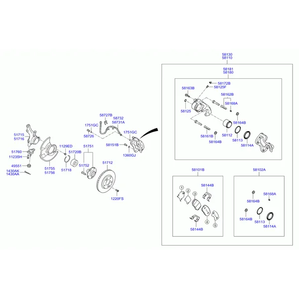 передний мост