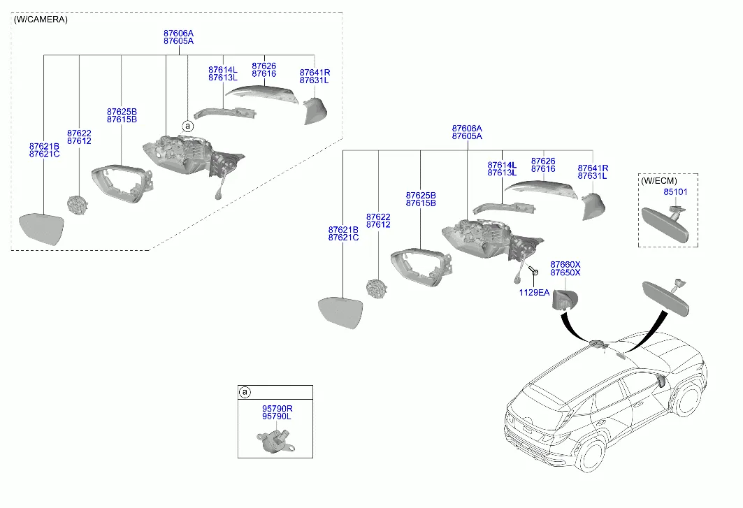 MIRROR-OUTSIDE REAR VIEW