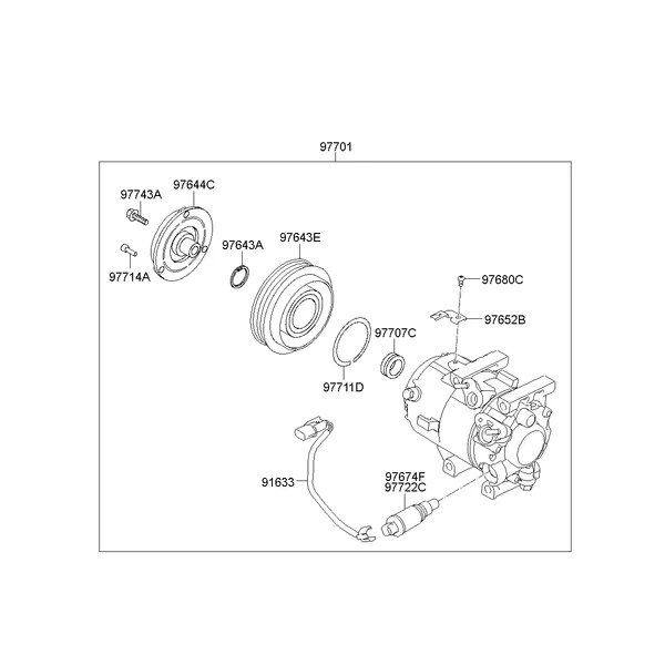 AIRCON SYSTEM-COOLER LINE; 3